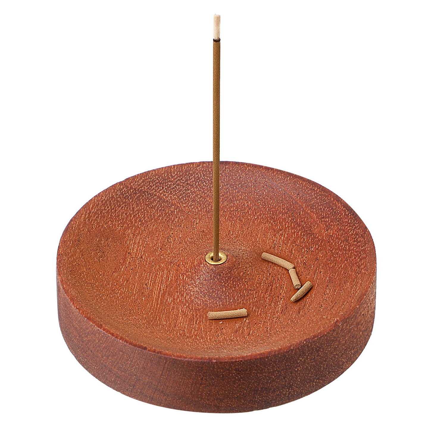 MBAIYO Incense Holder for Sticks, Premium Wooden Incense Burner Handmade Round Incense-sticks Holder for Meditation Yoga Home Decor
