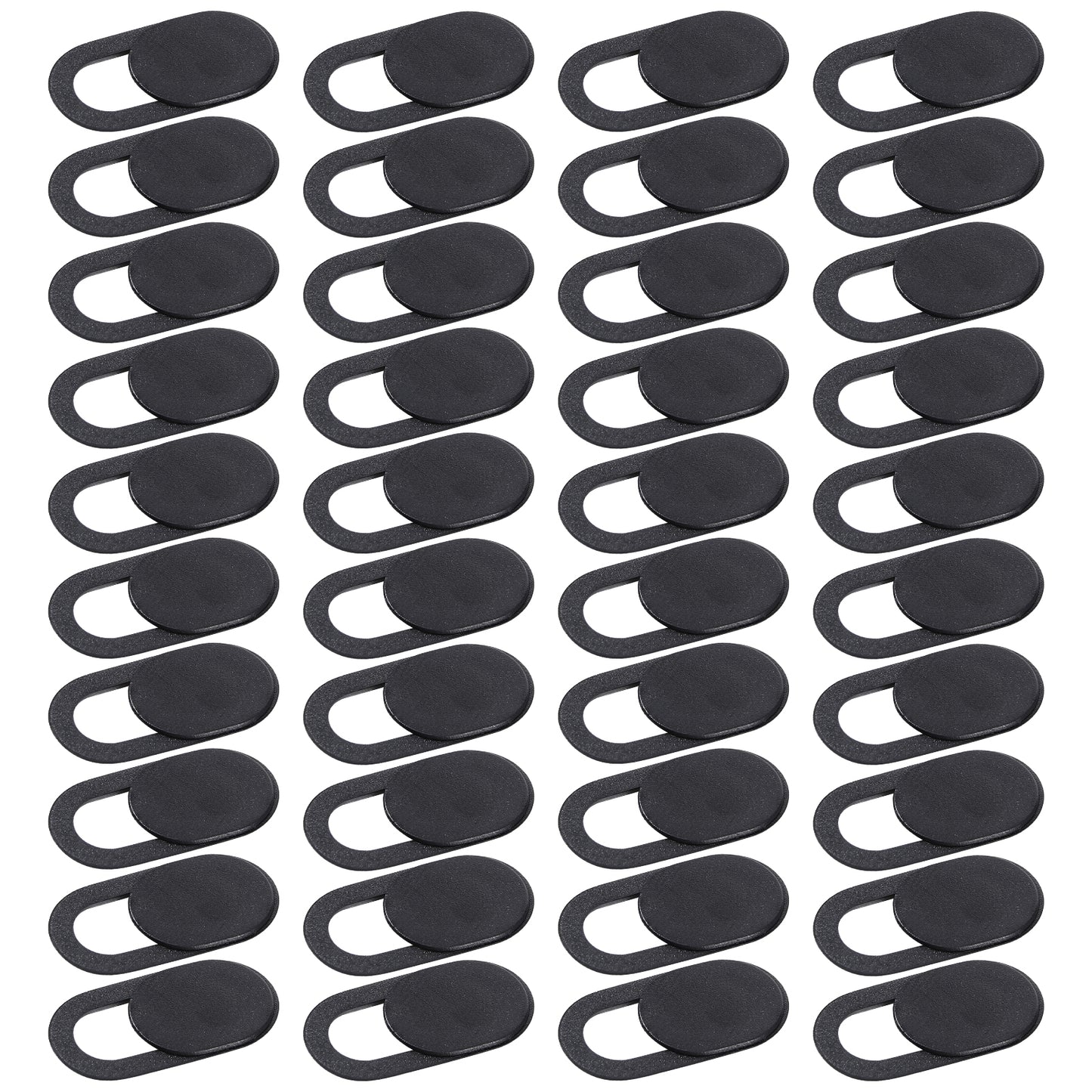 LXUEJIE 40 Pcs Webcam Cover, Camera Privacy Cover Slide Universal Laptop Camera Covers Slide Ultra-Thin Webcam Covers for Laptop Computer Cell Phone Protecting Privacy Security(Black)