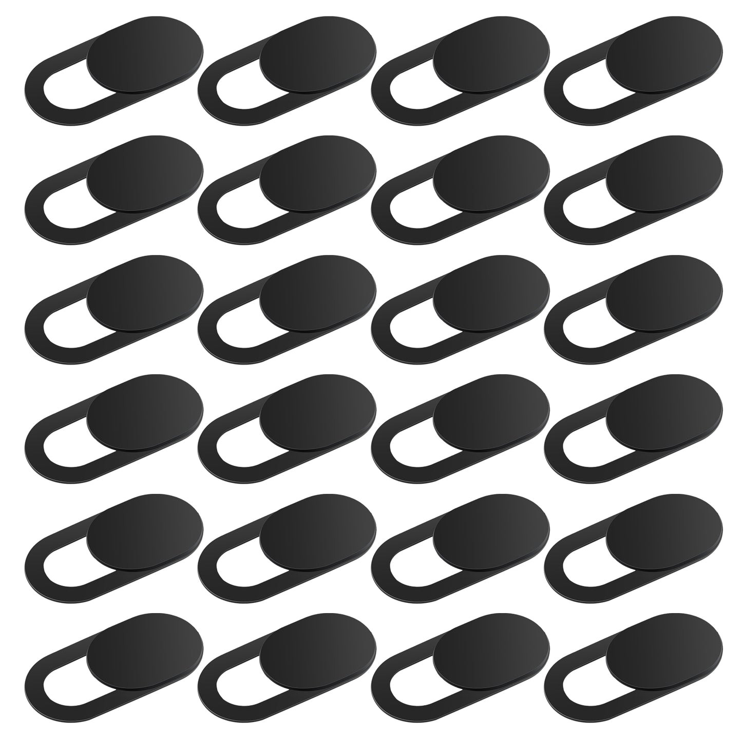 DOPENSPI 24PCS Camera Cover Slide, Ultra-Thin Phone Camera Cover Plastic Cameras Blocker Slider Webcam Covers for PC SmartPhone Cell Phone Laptop Tablet Desktops to Protect Your Privacy and Security