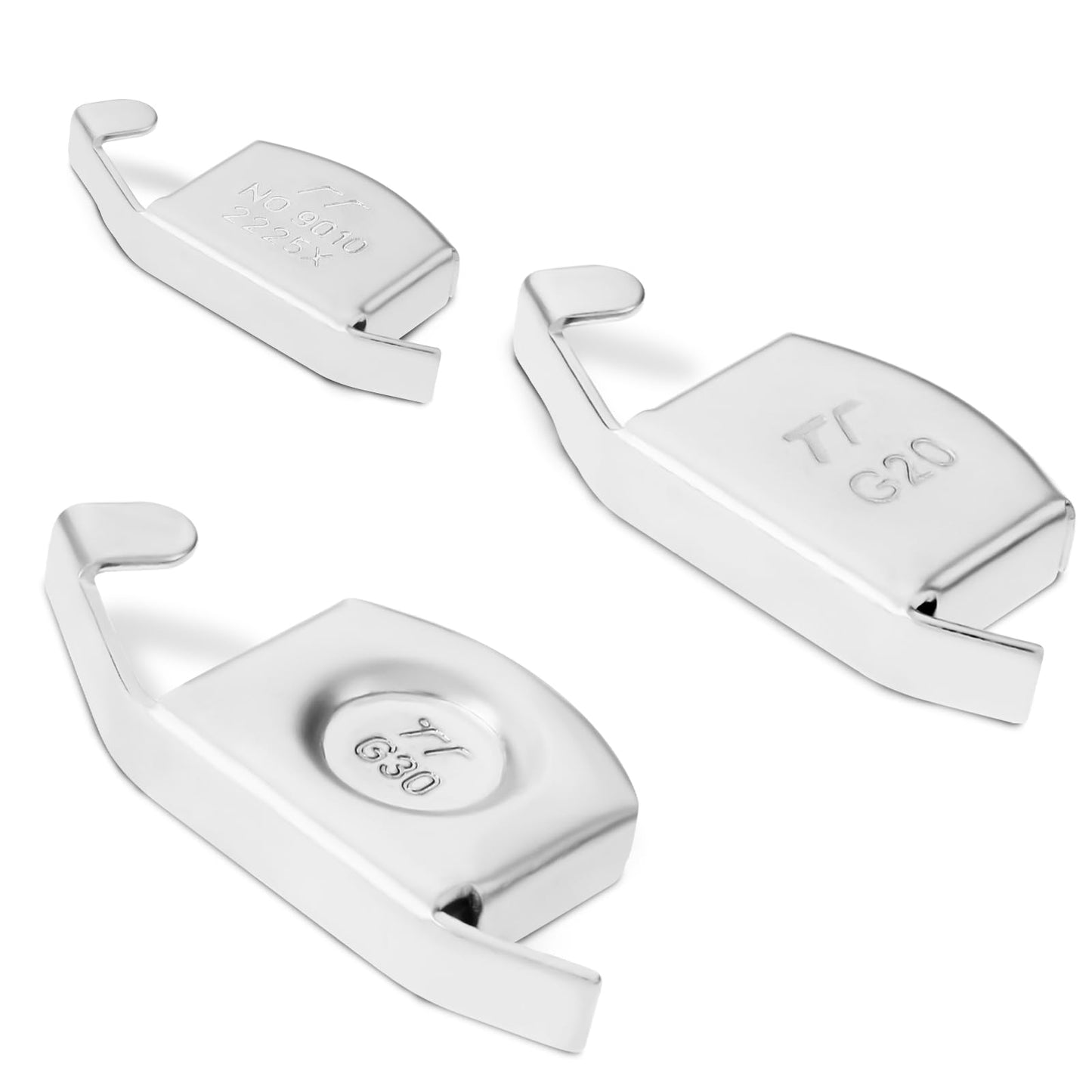 Amaxiu Magnetic Seam Guide for Sewing Machine, 3PCS Sewing Guide G30/G20 Universal Sewing Guide Gauge with Anti-Slip Grip Sewing Supplies for Beginners & Professionals