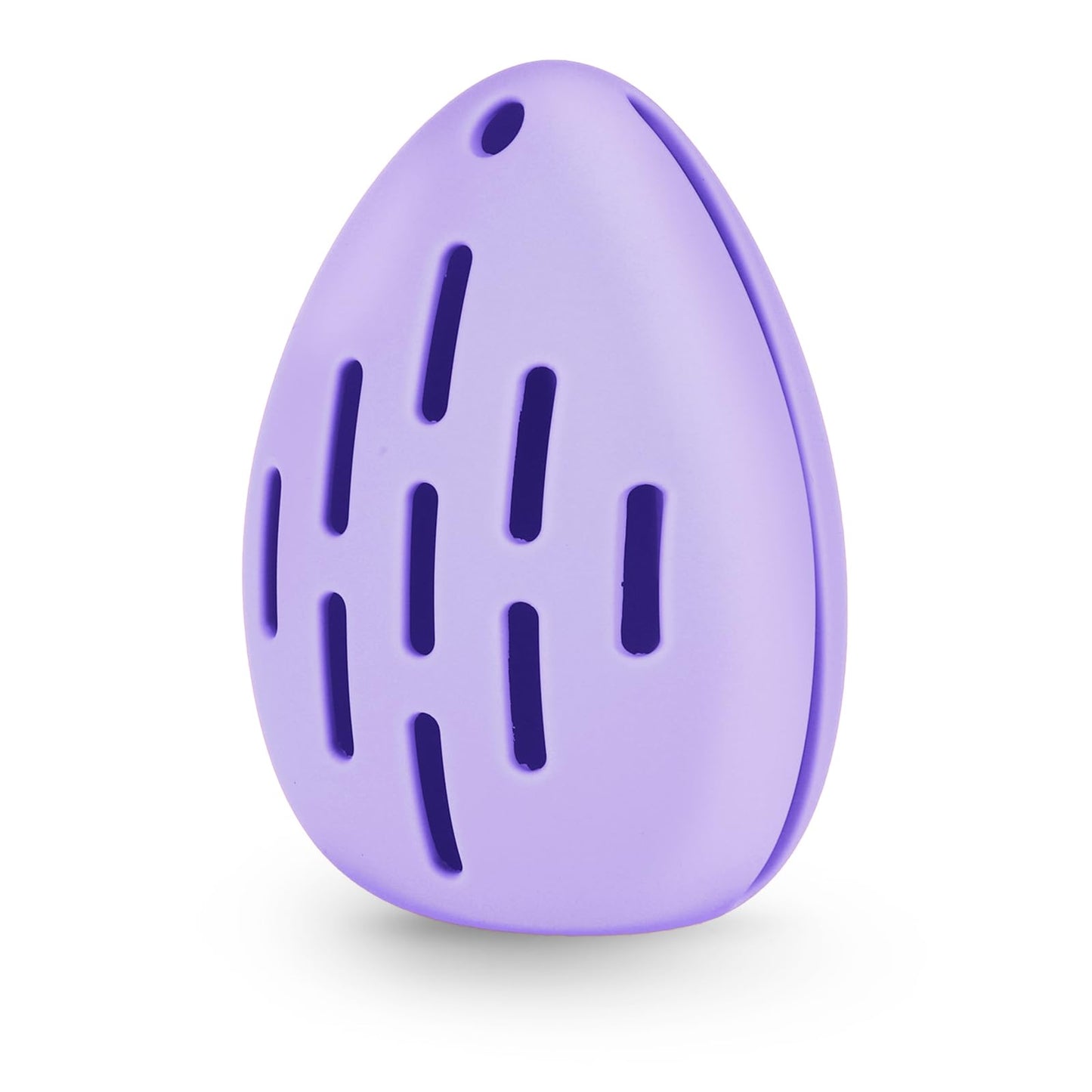 Cobee Silicone Makeup Sponge Holder, Breathable Beauty Blender Holder Case Shatterproof Soft Blender Sponge Organizer Potable Make Up Sponge Holder for Women Travel Business(Purple)