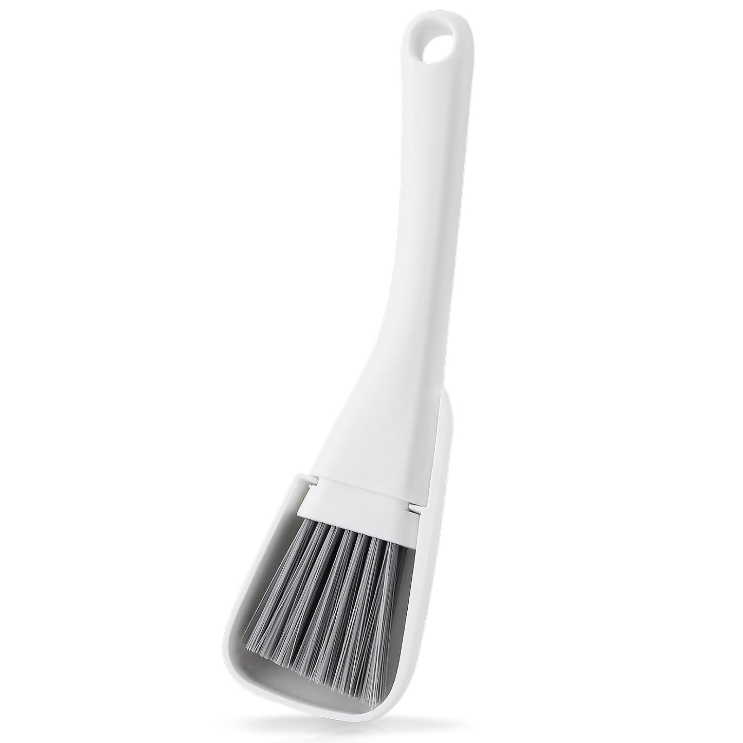 Andibro Mini Dustpan and Brush Set, Small Cleaning Brush&Dustpan Combo Mini Dust Pans with Brush Nesting Tiny Cleaning Broom Small Bristles Brush Cleaning Tool for Desktop Computer Keyboard Car Window