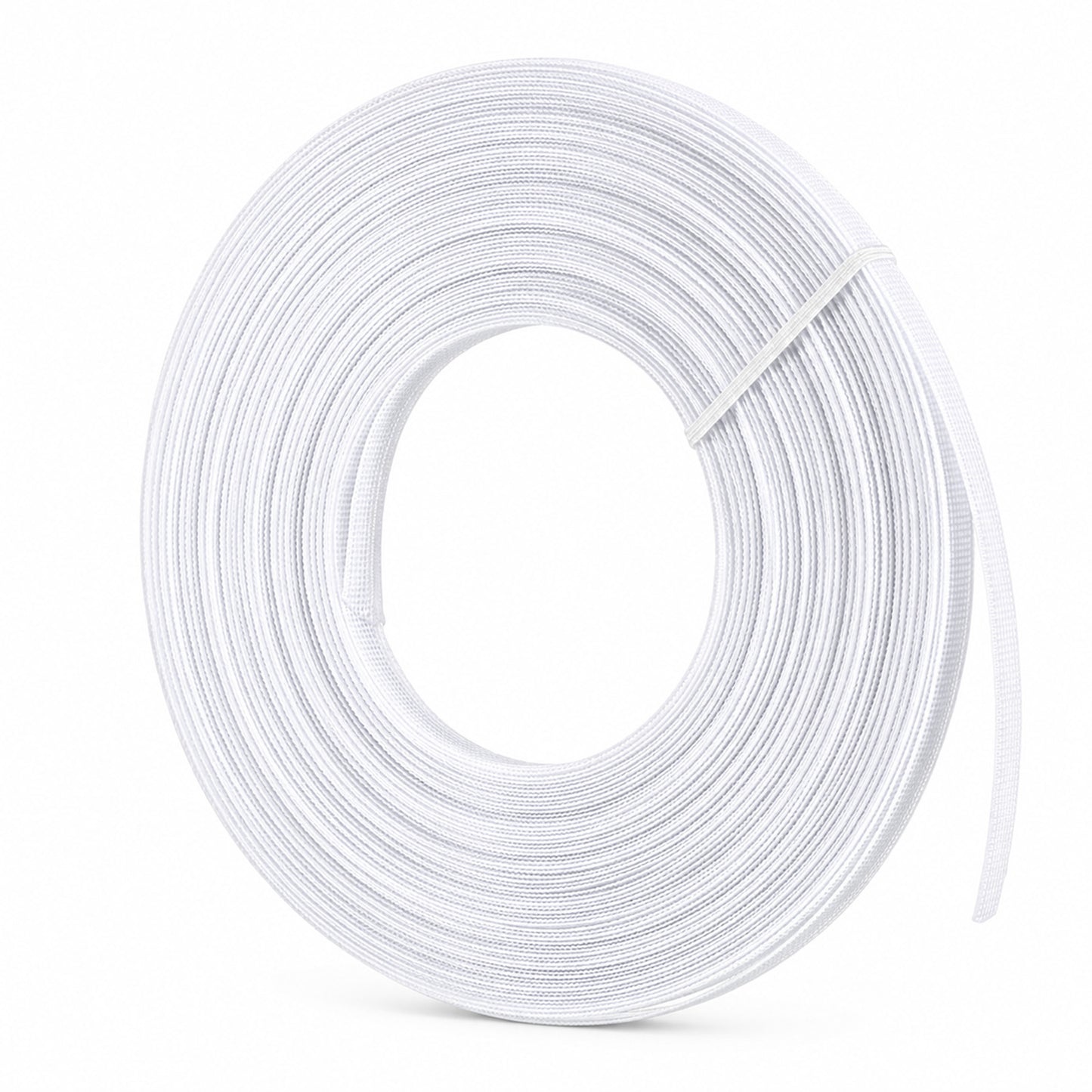 HJZHII 25 Yard Boning for Sewing, Polyester Boning for Sewing Corset Boning Sew-Through Low Density Plastic Boning White Polyester Boning for Corsets Wedding Dress Bridal Gowns Hats Sewing Crafts