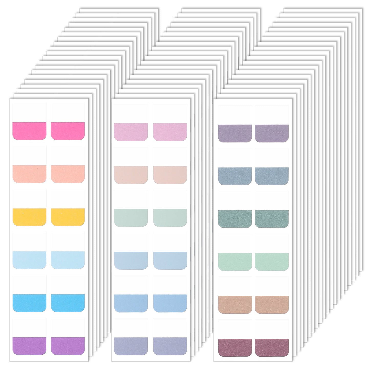 IANFAN 720 Pcs Sticky Index Tabs, 18 Colors Writable Annotation Tabs Medium Book Page Markers 1 Inch Page Markers Labels Repositionable Index Tab for Notebooks File Folder Planner Journal