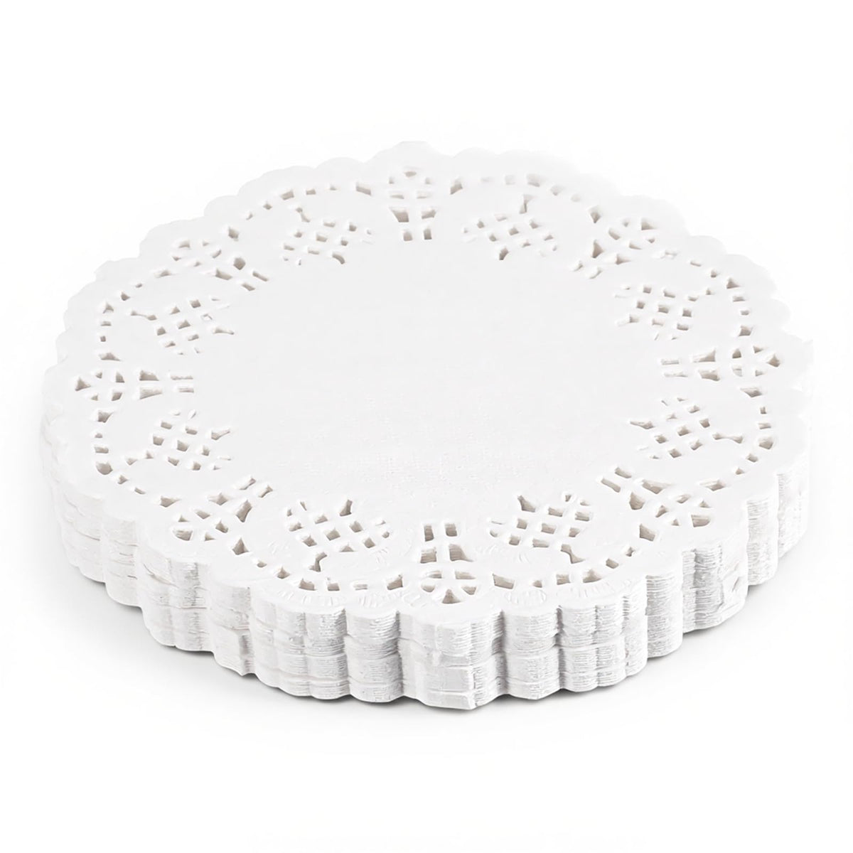 SULIKJHUI Pack of 200 Paper Doilies, Cake Doily, Table Set Paper (11.5 cm)