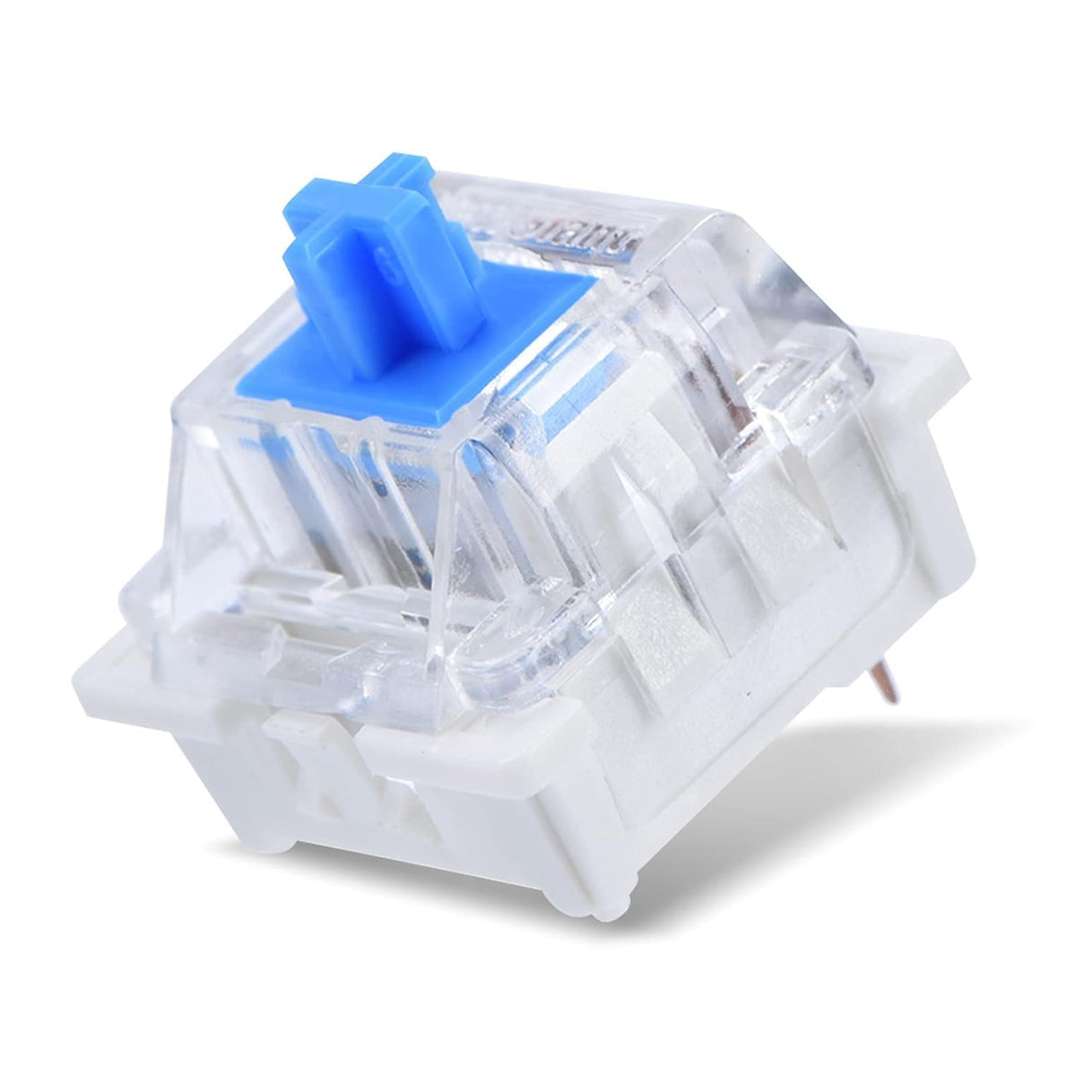 SULIKJHUI 50 Pcs Blue Mechanical Keyboard Switches Includes Tweezers