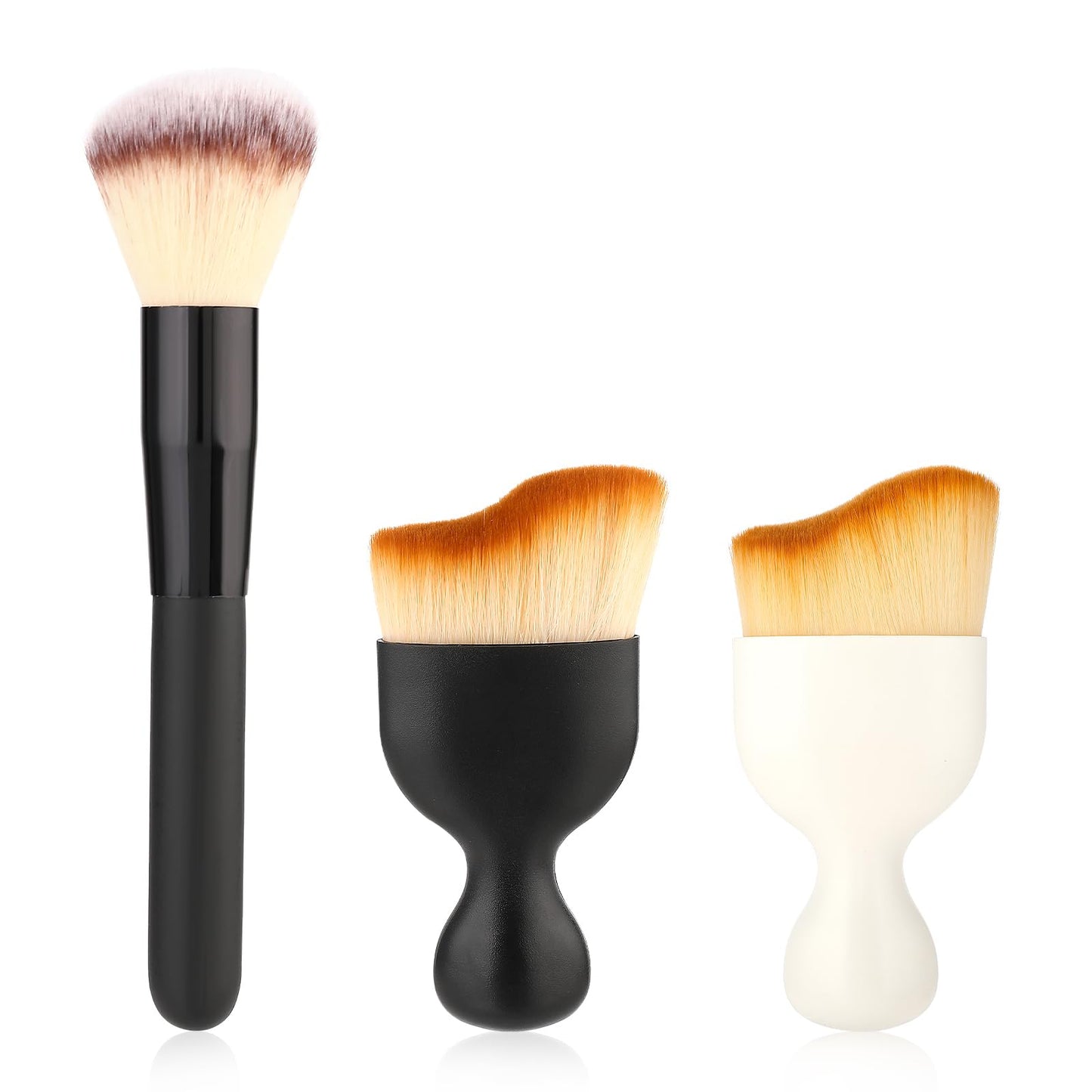 cobee 3 Pack Soft Car Interior Detailing Brush, No Scratch Car Cleaning Brush Car Interior Cleaning Auto Dash Duster Brush Car Interior Cleaning Tool for Automotive Dashboard Air Vents(Style-B)