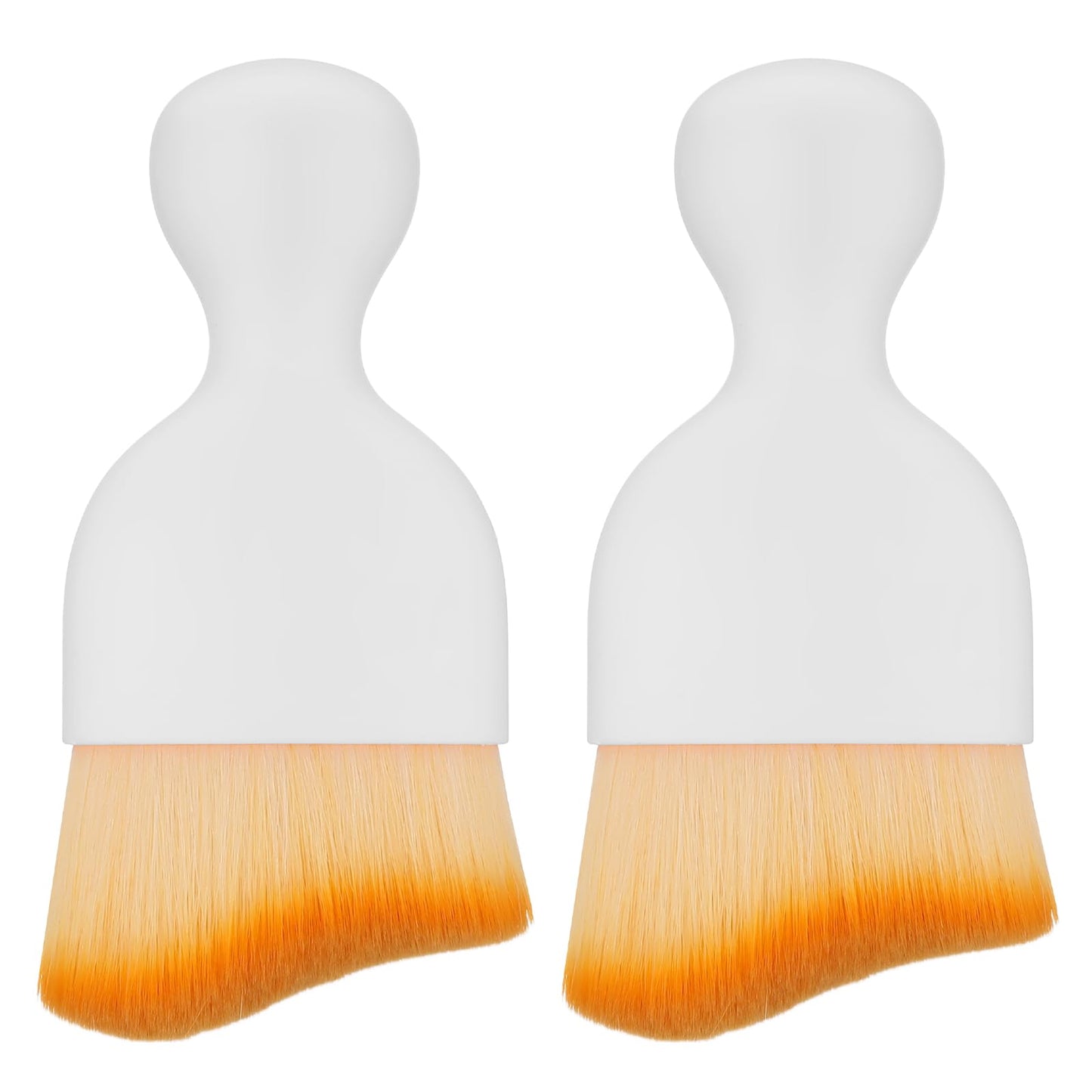 cobee Car Interior Cleaning Soft Brush - No Scratch, 2 Pack Car Cleaning Brushes Duster with Soft Bristles Dashboard Air Outlet Gap Dust Removal Brushes for Automotive Air Conditioner Vents(Style-E)