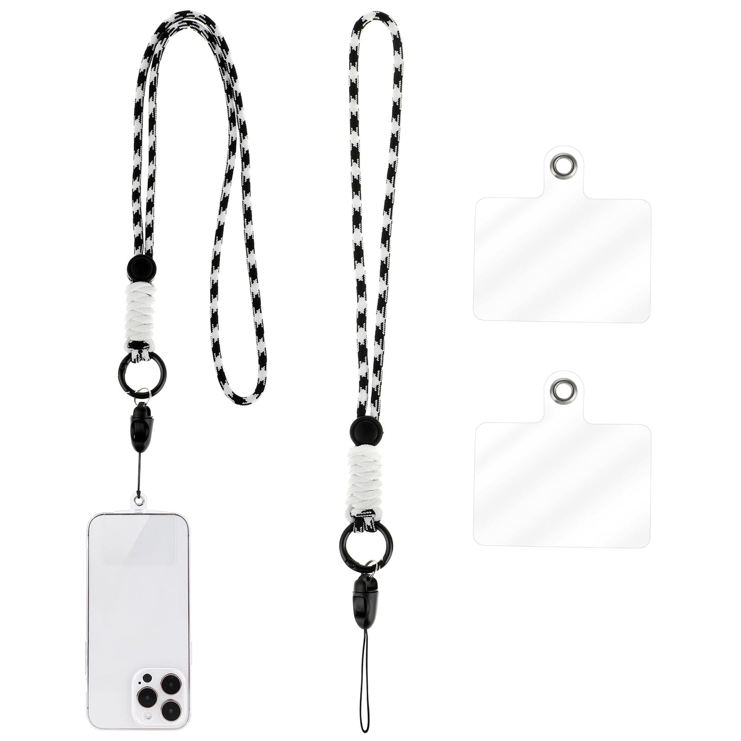 Bewudy Cell Phone Lanyards, Hand Wrist Straps, Phone Lanyard Crossbody, lanyards for Keys, Universal Adjustable Shoulder Neck Straps for Phone Case ID Badges Most Smartphones