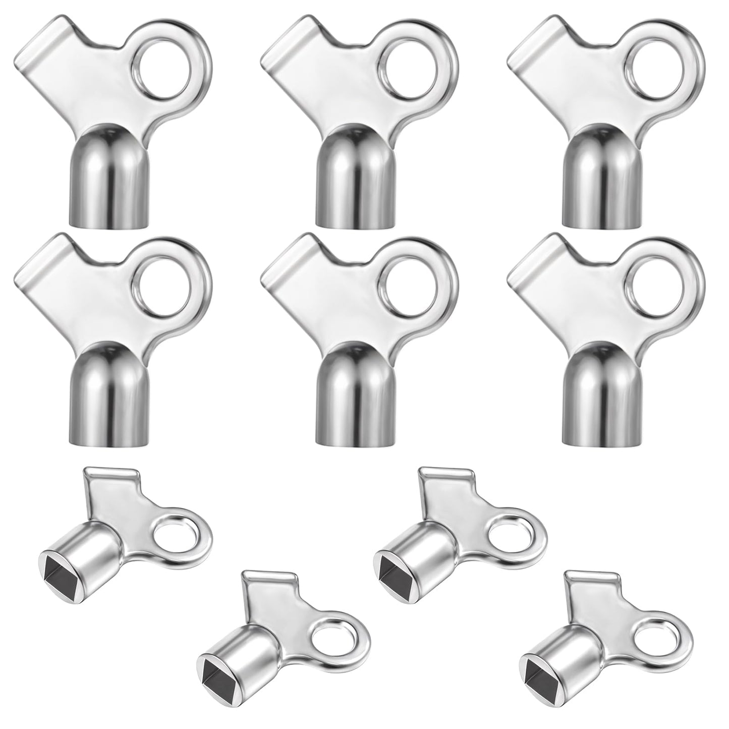 GEEHUA 10 Pcs Radiator Key, Radiator Bleeding Air Valve Keys Radiator Keys for Bleeding Old Home Radiator Radiator Bleed Key Radiator Spigot Key for Efficient Air Release