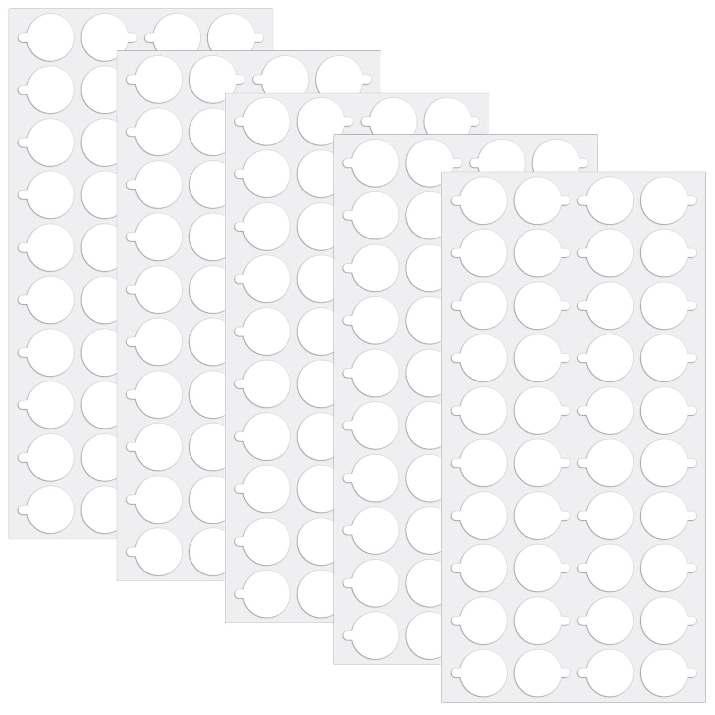 LIQWEI Double Sided Adhesive Dots, 200 PCS Removable Sticky Tack Easy to Peel Sticky Dots Waterproof No Trace Mounting Putty Heavy Duty Small Stickers for Balloon Crafts Art Decoration