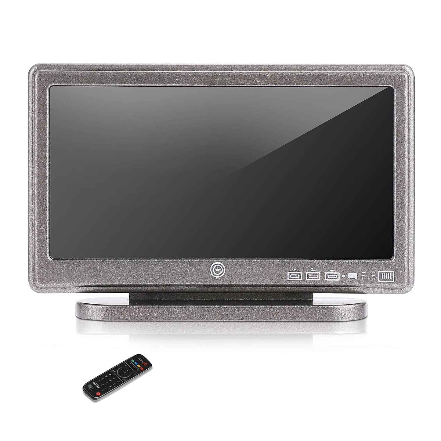 cobee Dollhouse Miniature TV, 1:12 Mini Dollhouse Television with Remote Control Dollhouse Television Dollhouse Decoration Accessories