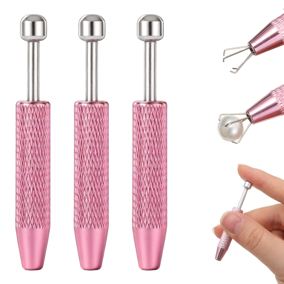 HJZHII 3Pcs Piercing Ball Grabber Tool for Changing Jewelry