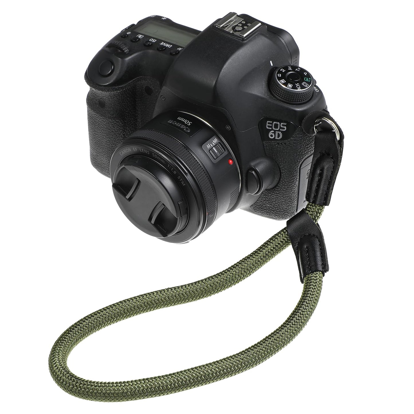 Yuanchu Camera Wrist Strap, Adjustable Nylon Camera Hand Strap Climbing Camera Strap for SLR DSLR Digital Mirrorless Cameras, Green, 41 cm/16.14in