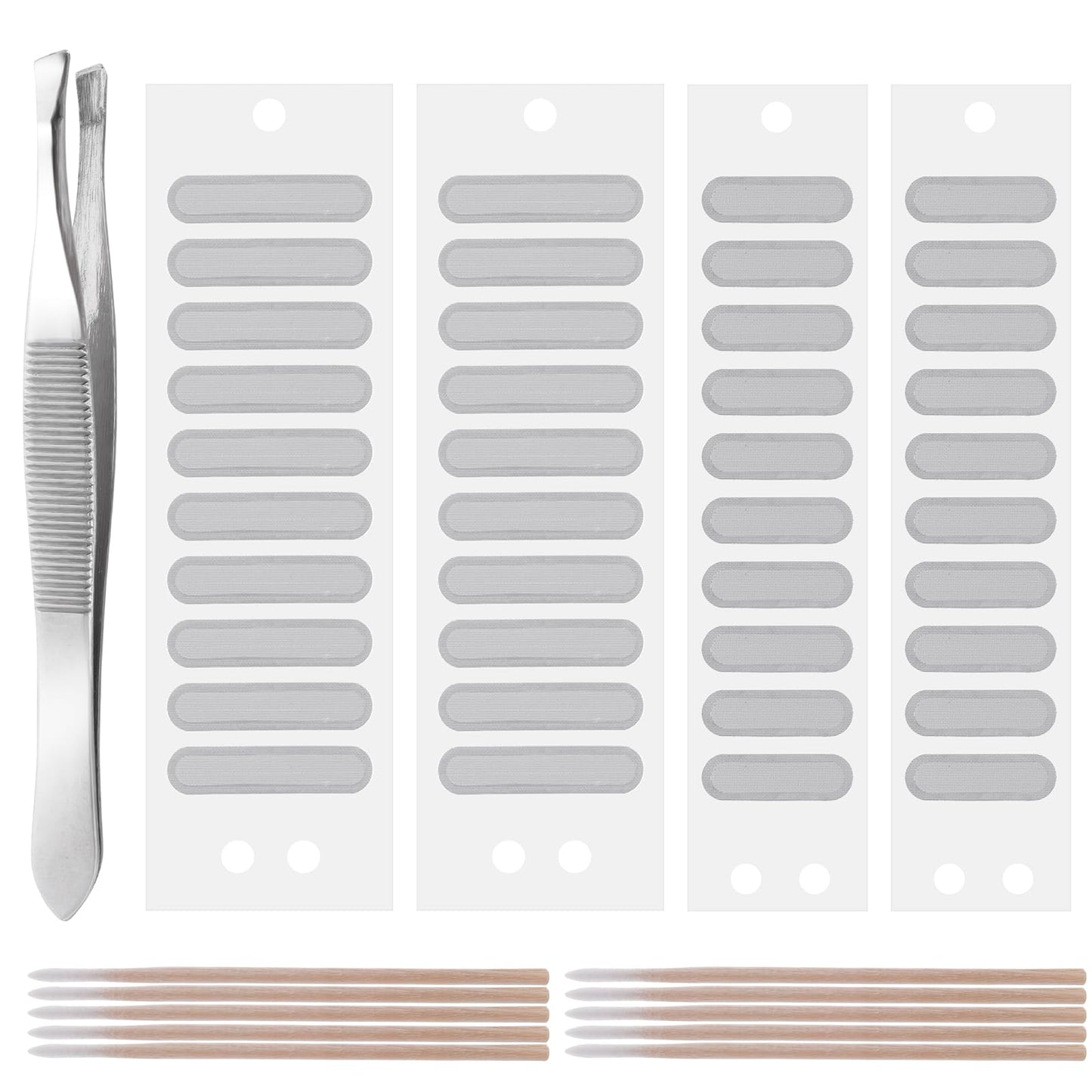 TIESOME Phone Speaker Dustproof Stickers Protector, 51PCS Phone Trumpet Anti Dust Adhesive Stickers Mesh Speaker Dustproof Net Stickers Dustproof Cover Kit with Cleaning Swabs Tweezer