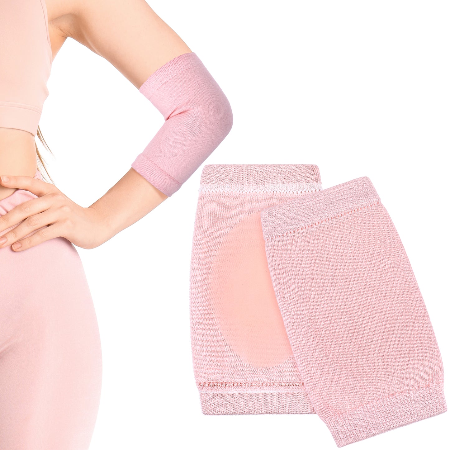 cobee Moisturizing Elbow Protector Sleeves for Women, Spa Lotion Elbow Protection Protectors Moisturizing Dry Cracked Skin Care