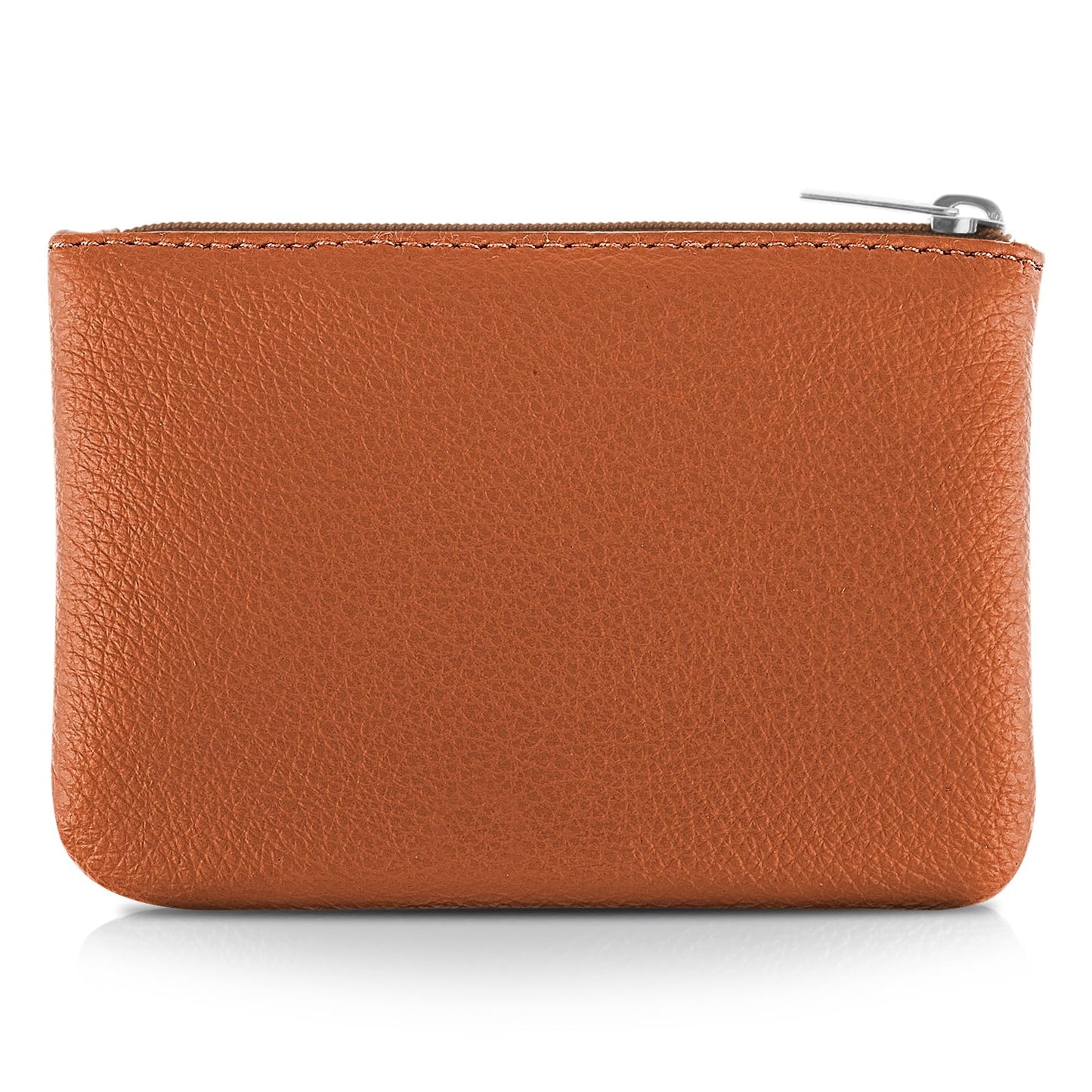 Giantree Small Wallet for Women, Cute PU Lychee Pattern Coin Pocket Portable Change Wallet Mini Coin Purse for Girl Women Ladies ID Key Headset Lipstick(Light Brown)