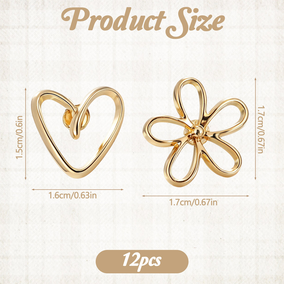 SULIKJHUI 12 Pcs Lapel Pins for Women, Flower Pins for Clothes & Heart Pin