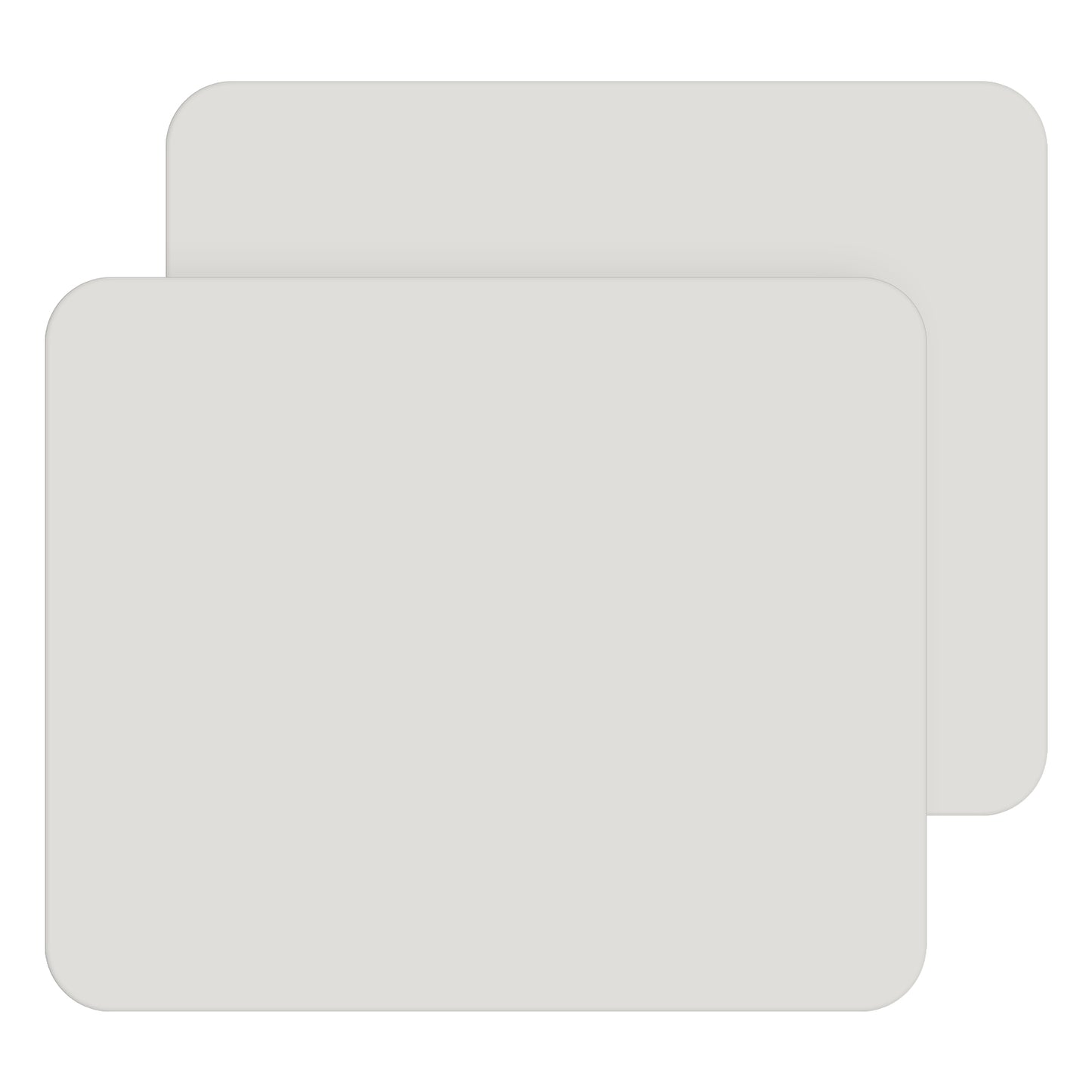 JJUNW 2pcs Small Silicone Mats for Crafts, Multi-Purpose Counter Pad Placemat Table Mat for Epoxy Resin Molds, DIY Art Crafts, Kitchen,Dining (9.45x7.87 inches)(Gray)