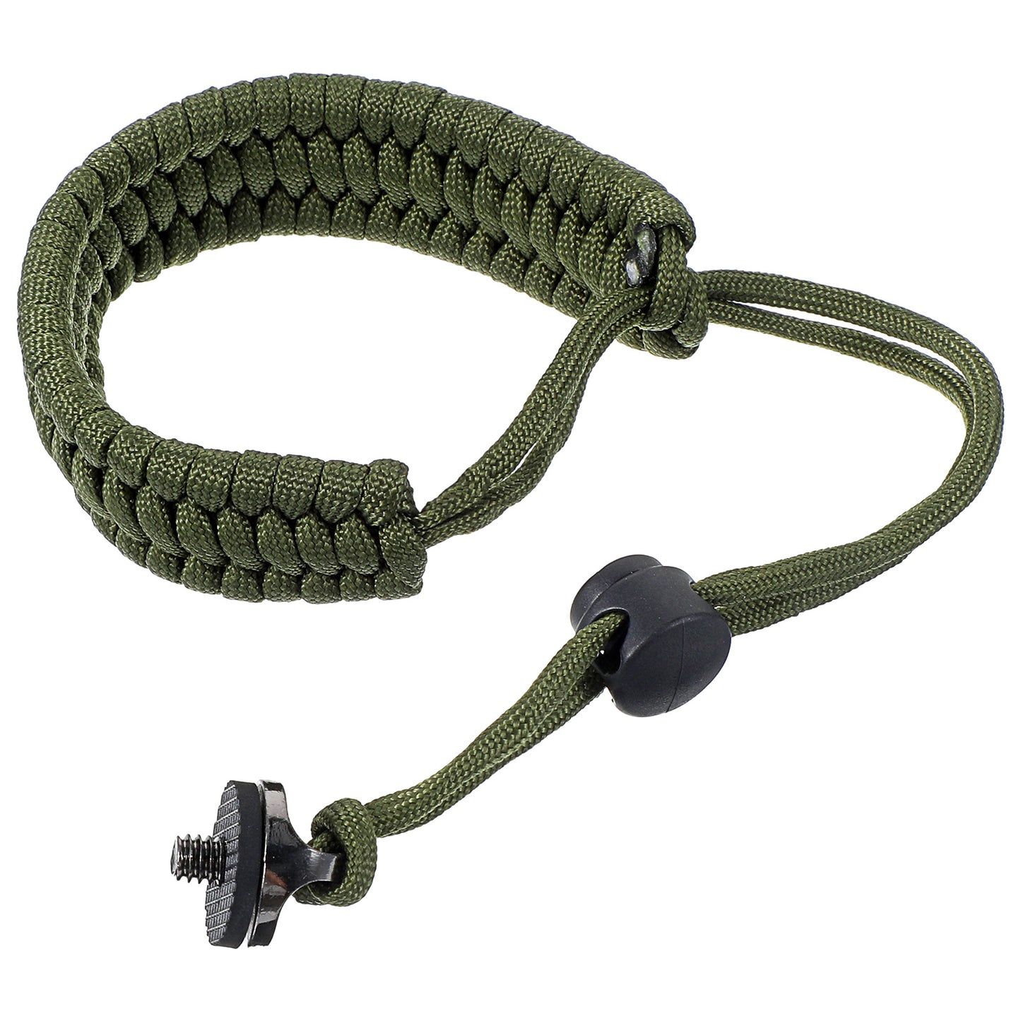 Yuanchu Camera Wrist Strap Lanyard, Adjustable Nylon Camera Wristband Straps with a 1/4" screw Quick Release Camera Hand Strap for Action Cameras Selfie Sticks Tripods Phone Mounts(Green)