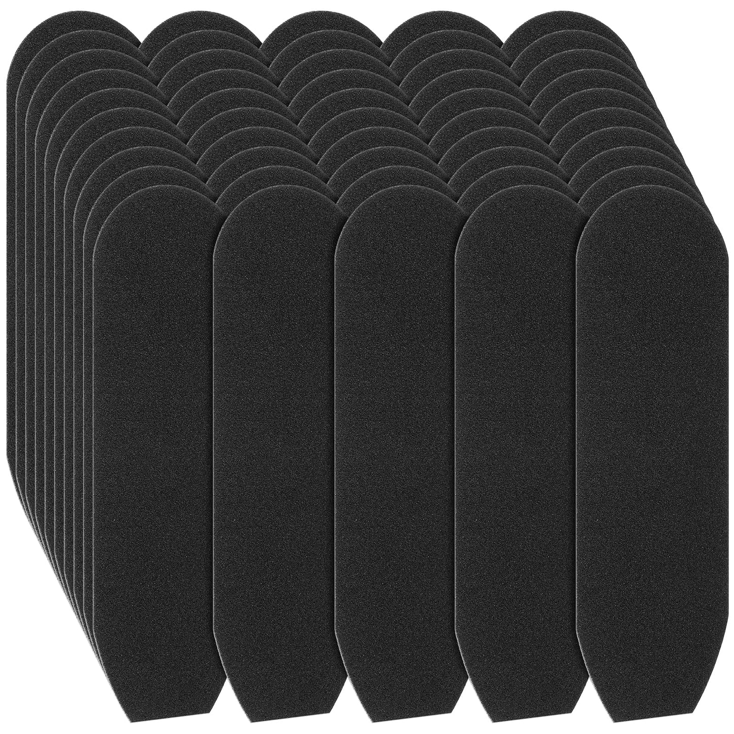 Giantree 50pcs Pedicure File Refill Pads, Foot File Refil Feet Rasp Pedicure Sandpapers Replacement Pads, Foot Rasp Refill Self-Adhesive Sandpapers for Removing Dead Skin Bath Pedicure Salon (180#)