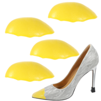 JJUNW 2Pairs Toe Inserts for Shoes Too Big, Shoe Inserts to Make Shoes Smaller, Toe Cushion Filler Make Shoes Fit for Men and Women(Yellow)