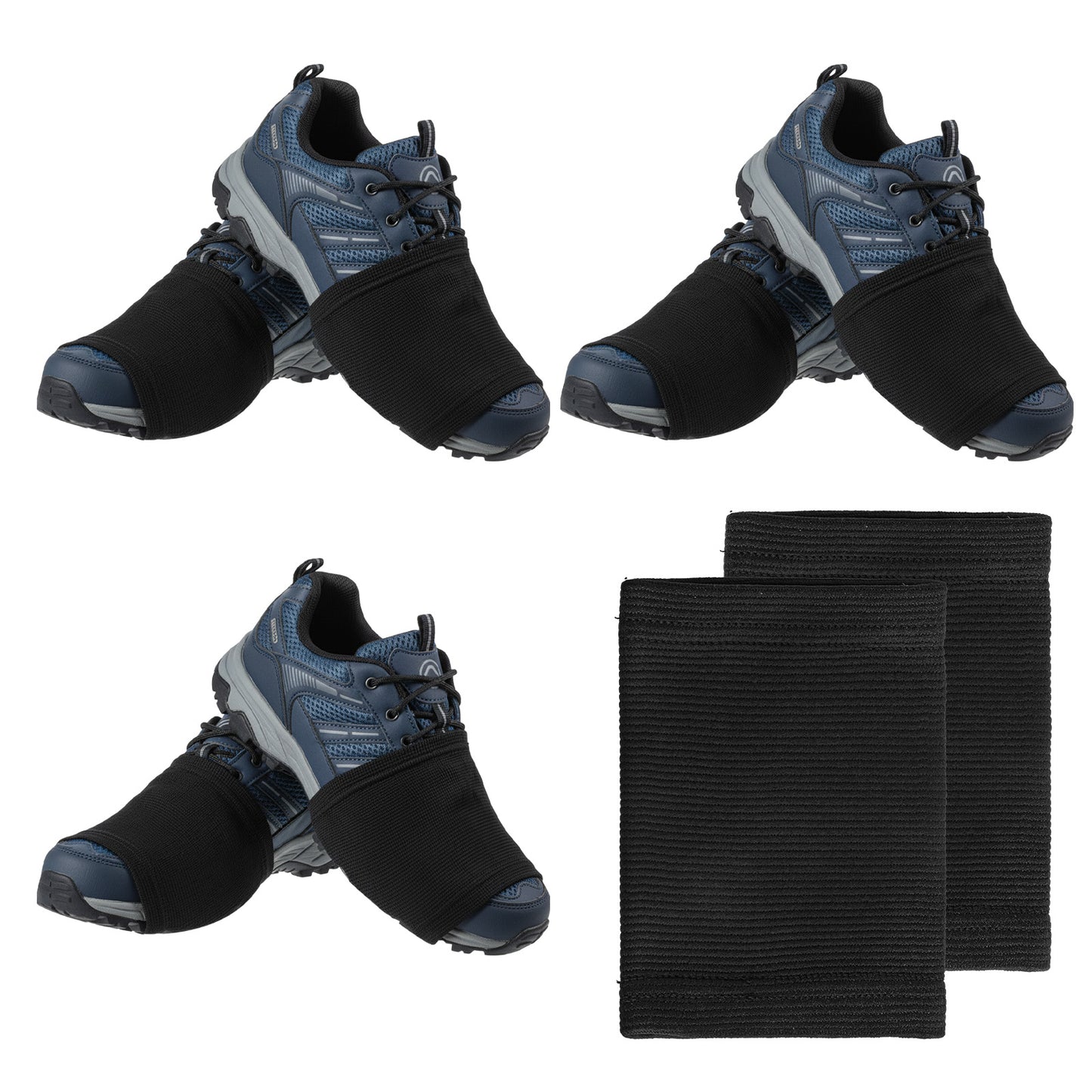Molain 4 Pairs Dance Socks Over Shoes, Anti-Slip Dance Shoe Covers for Sneakers Dancer Shoe Socks Pivoting Spin Socks for Ballet Hip Hop on Smooth Wooden Floors