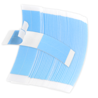 Molain 60Pcs Double Sided Wig Tape, Waterproof Hair Tape, Bold Hold Lace Tape for Front Lace Wigs Toupees?Blue?