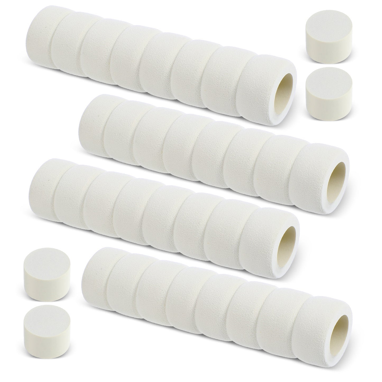 LIQWEI 4 Pcs Soft High Resilience Sponge Door Handle Protective Covers