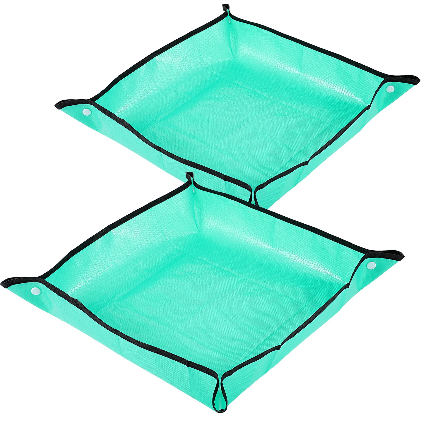 WJIAAA 2pcs RepottingWJIAAA 2pcs Repotting Mat for Indoor Plants, 19.6 Mat for Indoor Plants, 19.69in Waterproof Foldable Potting Mats with Mess Control, Gardening Supplies for Transplanting Succulent
