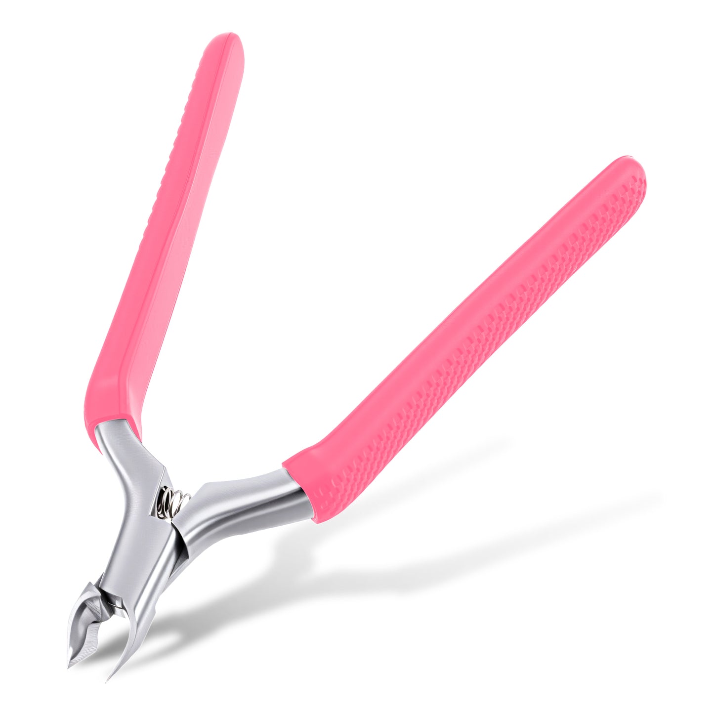 DOPENSPI Cuticle Nippers, Professional Cuticle Cutter Stainless Steel Cuticles Trimmer Manicure Tools Toenail Clippers for Ingrown Toenail Straight Blade Toe Nail Clipper for Dead Skin Thick Nails