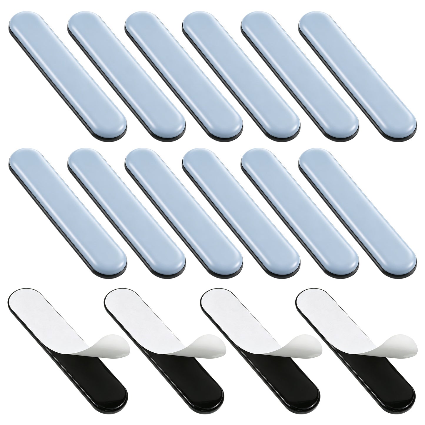 JJUNW 16 Pcs Furniture Sliders Gliders, Self Stick Moving Pad for Furniture