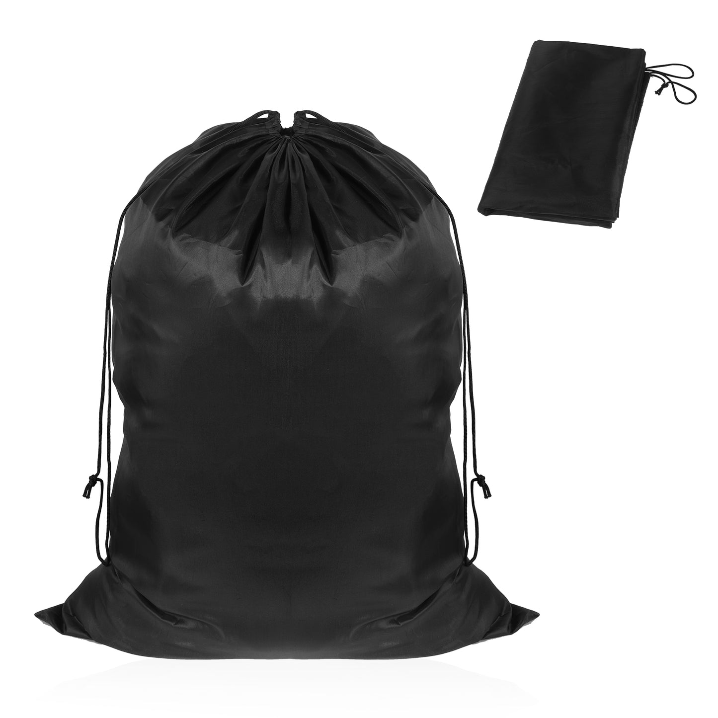 Giantree 2 Pcs Travel Laundry Bag for Dirty Clothes, 24" x 32" Large Laundry Bag Double Drawstring Organizer Bag Resistant Washable Laundry Bag for Home Camp College Dorm Organization