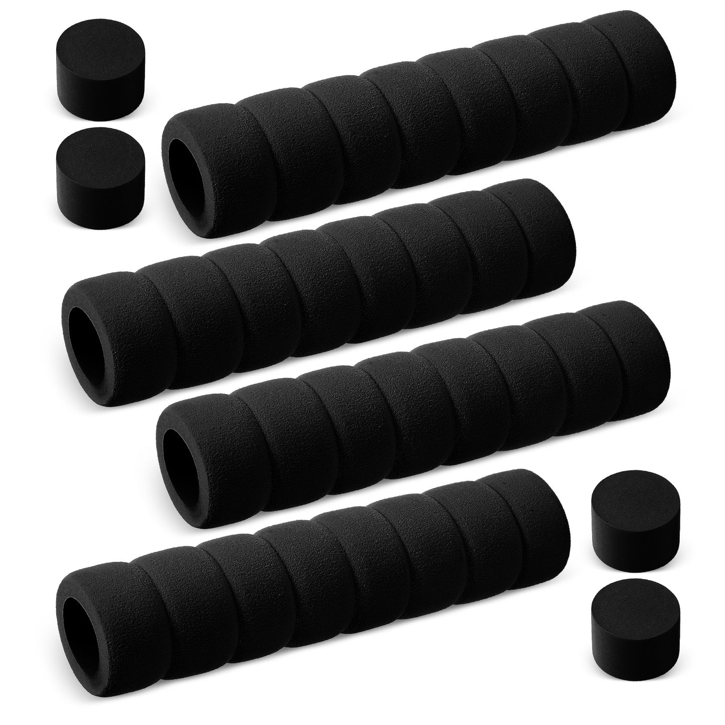 Cobee 4 Pcs Door Handle Protective Covers, Anti-Collision Sponge Door Protector, Soft High-Resilience Doors Handle Buffer for Restaurants Rooms