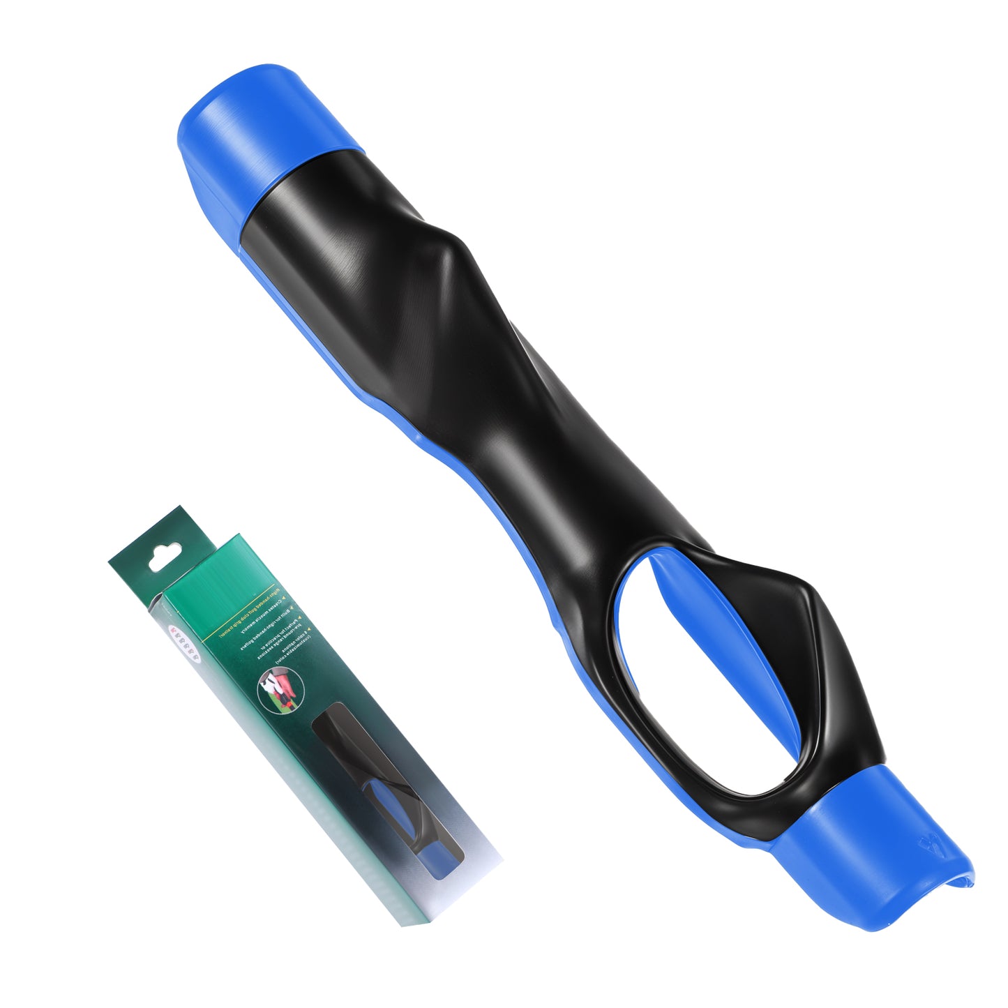 DOPENSPI Golf Grip Trainer, Right Handed Golf Swing Trainer to Help Train Correct Hand Position 6in Lightweight Grip Training Aid for Beginners Learn Correct Posture(Blue)