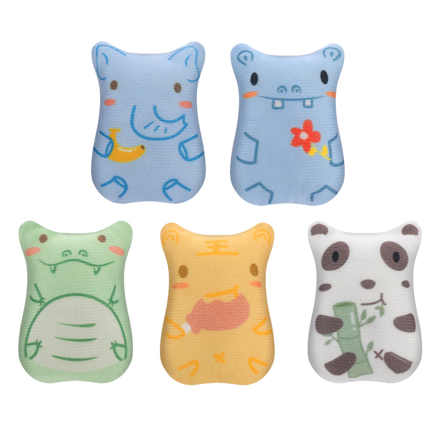 Molain Catnip Toys for Indoor Cats- Cat Interactive toy with Natural Catnip, Chew Filled Cute Soft Toy Kitten Releasing Stress, Pet Kitty Chew Teeth Cleaning Outfit 5pcs
