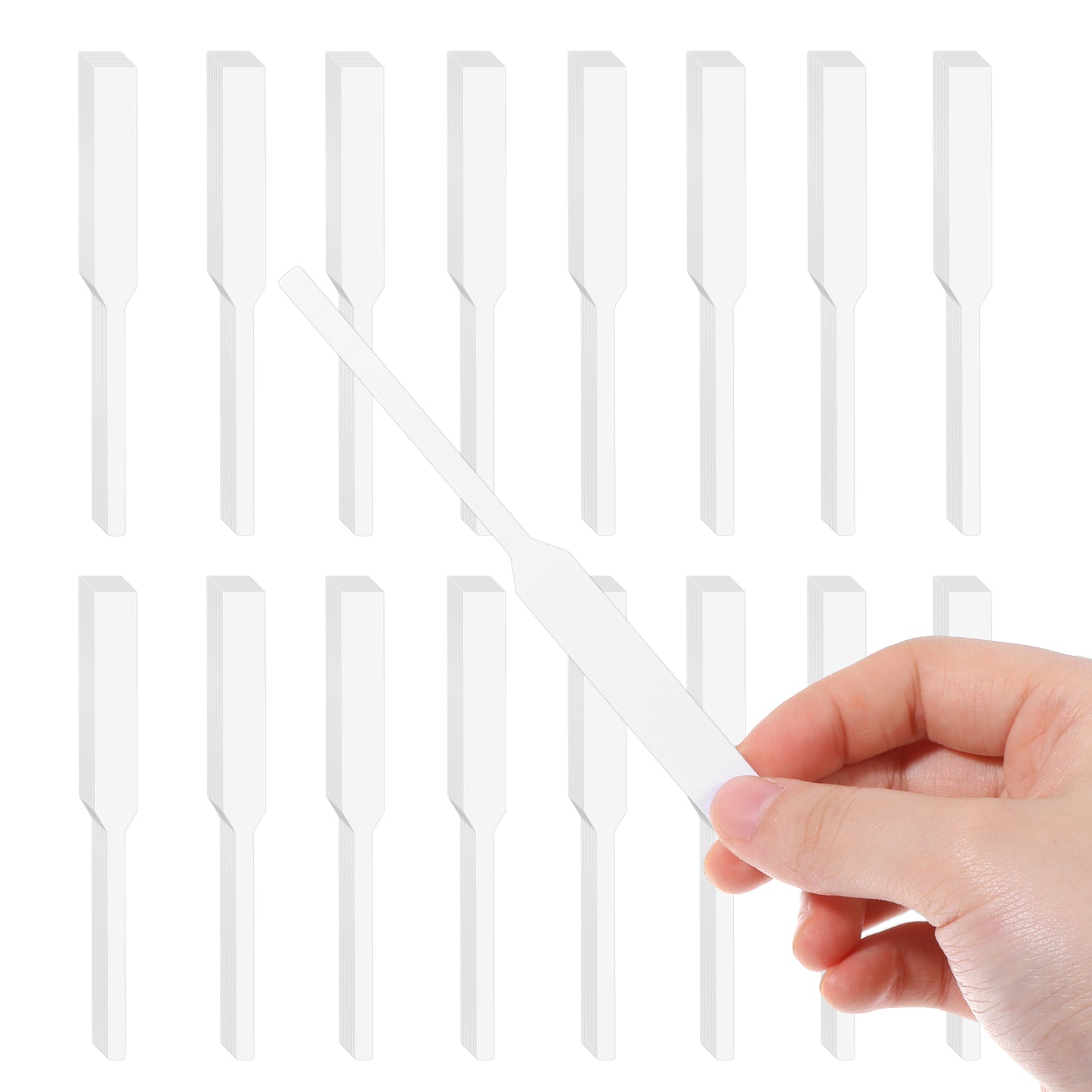 Giantree 400 PCS Perfume Test Strips, Disposable White Perfume Paper Strips, Fragrance Essential Oils Test Card Blotter Paper for Diffuser Aromatherapy Fragrances Scents Spice(400)
