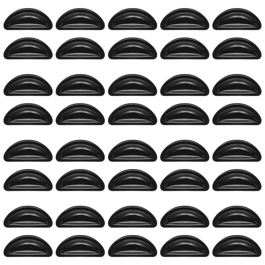 MBAIYO 20 Pair Black Eyeglass Nose Pads, 3mm Adhesive Silicone Glasses Nose Pad Soft Silicone Glasses Grips Non Slip Sunglasses Replacement Heighten Air Chamber for Full Plastic Frames