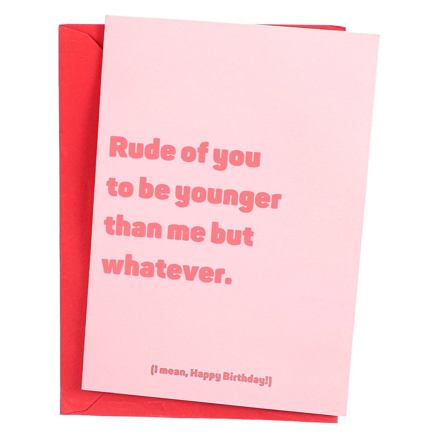 TIESOME Funny Fiancé Birthday Card, Rude Happy Birthday Card Humorous Gift for Husband Wife Fiancé Sister Friend Blank Inside Personal Message
