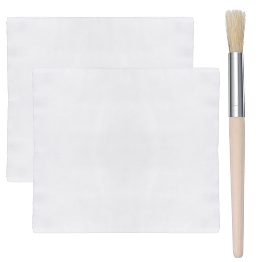 HJZHII 3PCS Book Binding Cloth, 39 x 45 Inch Book Binding Fabric with Brush Book Repair Cloth Material for Repairing Binding Old Books