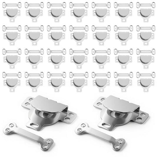 LXUEJIE 30 Set Sewing Hook and Eye Closures for Sewing, Metal Closure Sewing Hooks and Eyes Closure for Trousers, Clothing, Skirt, Dress, Bra Fasteners Sewing DIY Craft