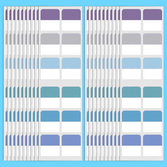 Molain Sticky Index Tabs, Flag Tabs Self Adhesive Page Markers for Reading Book, Taking Note, Classifying File, Marking Document (240 Pieces)