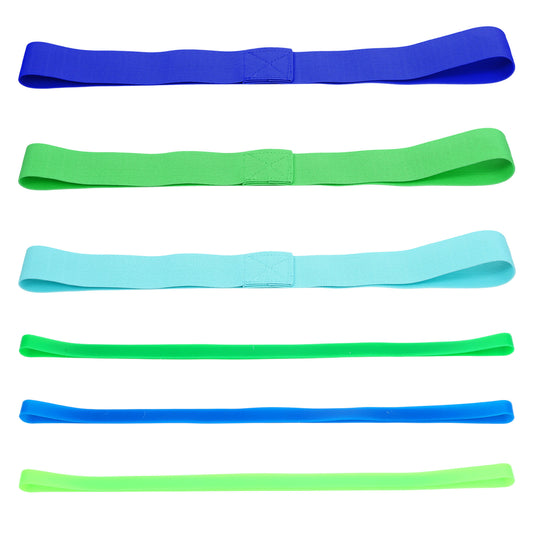 JJUNW 6 Pcs Towel Bands For Sun Loungers, Sun Lounger Straps Elastic Sunbed Towels Band, Beach Towel Bands For Beach, Pool & Cruise Chairs Wide And Thin