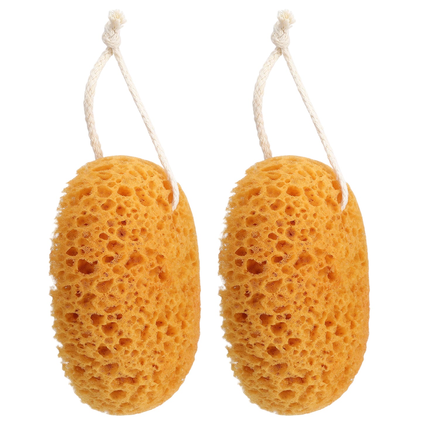 TIESOME 2 Pcs Body Bath Sponge for Adults, Larger Shower Sponges for Women Men, Exfoliating Body Sponge Dense Foam for Gentle & Deep Cleansing