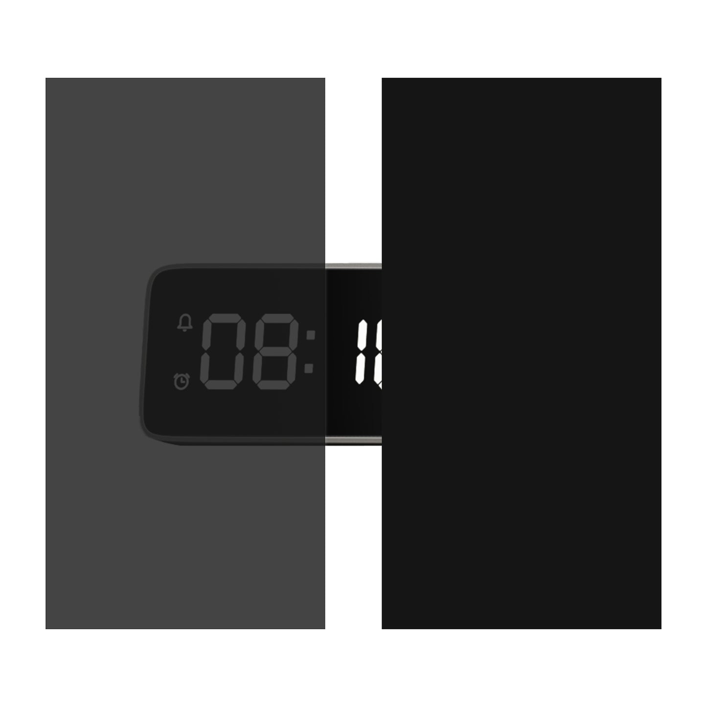 Giantree 2Pcs Light Blocking Sheet Stickers, 8 x 4 Inch Light Dimming Stickers, Blackout Stickers for Electronics Smart Tint, LED Light Covers for Electronics LED Light Alarm Clock Monitor(Style A)