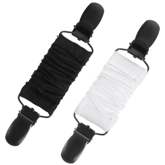 JIEYAO 2Pcs Dress Clips Back Cinch,Sweater Clip for Women Waist Cincher Clip Retro Cardigan Collar Clips for Tightening Cloth