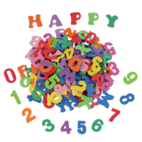 TIESOME 260Pcs Letter Stickers Foam Letter Sticker, Self Adhesive A-Z Alphabet Stickers Craft Supplies Sticker for DIY Crafts Scrapbooking Kids School Project Christmas Party Decors(Letters, Numbers)