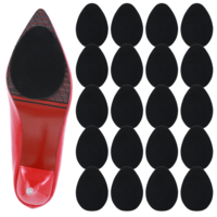 Giantree 20 Pcs Non-Slip Shoe Pads, Adhesive Shoe Sole Protectors for Bottom of Shoes, Premium Rubber Anti Slip Shoe Grips, High Heel Noise Reduction for Women Men (20)