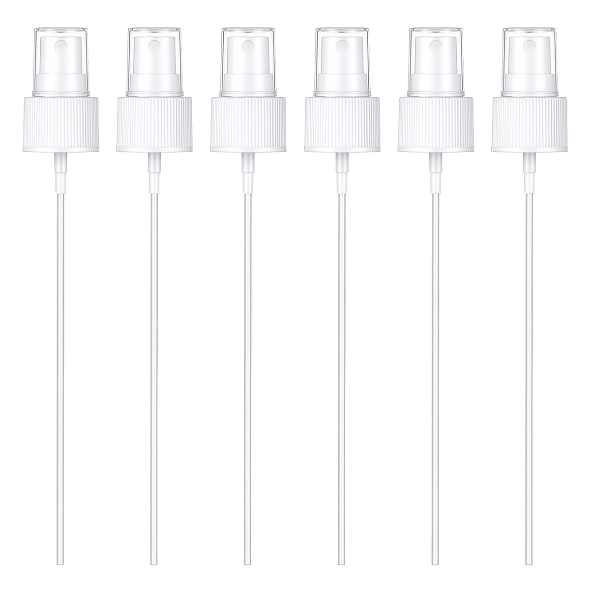 SULIKJHUI Spray Nozzle for Bottles 24/410 Cap Size, 6 Pcs