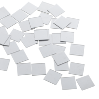 Bewudy 200Pcs Small Mirrors for Crafts, Mini Square Shape Craft Mirrors